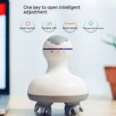 Electric Portable Scalp Physiotherapy Soft Silicone Claw Waterproof Head Massager